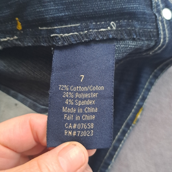 Sz 7 Bongo dark wash denim miniskirt - Picture 7 of 10